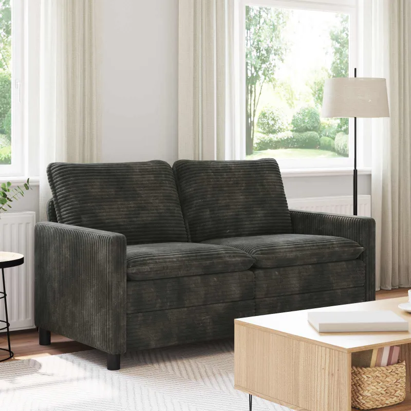 Sofa Antracito 156 x 81 x 87,5 cm Poliesteris