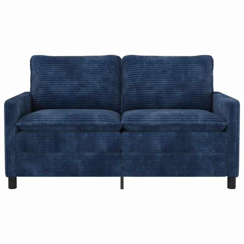 Sofa Jūrinė mėlyna 156 x 81 x 87,5 cm Poliesteris