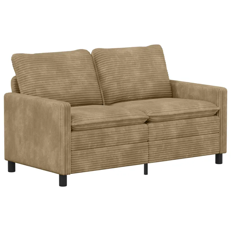 Sofa Taupe 156 x 81 x 87,5 cm Poliesteris