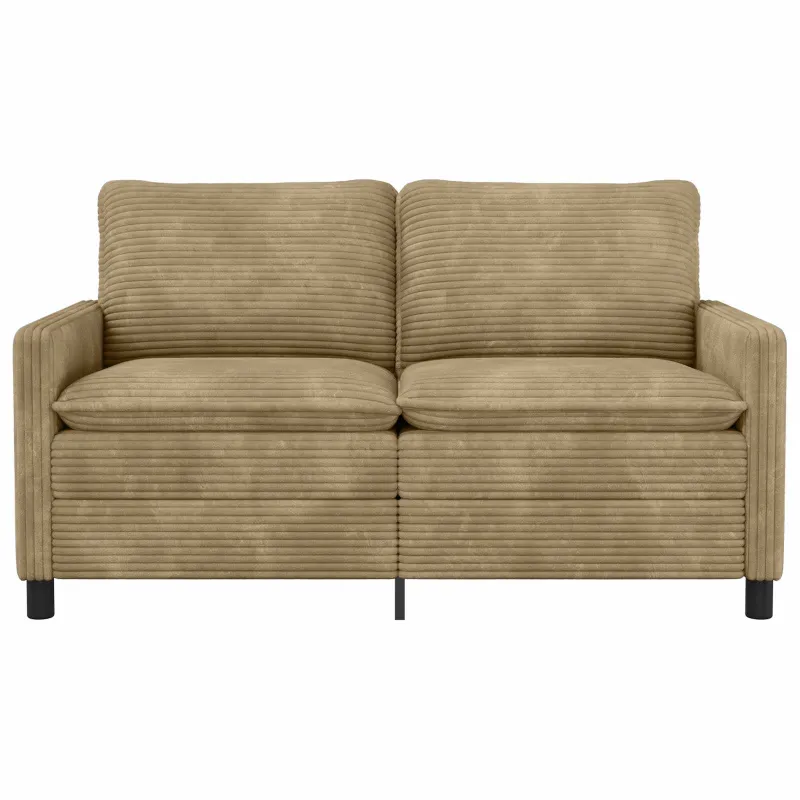 Sofa Taupe 156 x 81 x 87,5 cm Poliesteris
