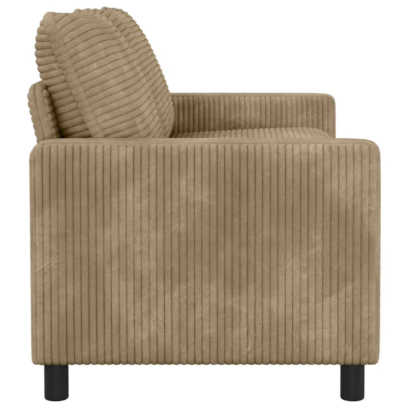 Sofa Taupe 156 x 81 x 87,5 cm Poliesteris