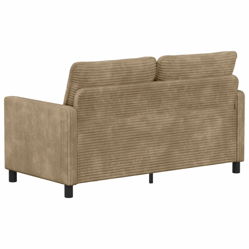 Sofa Taupe 156 x 81 x 87,5 cm Poliesteris
