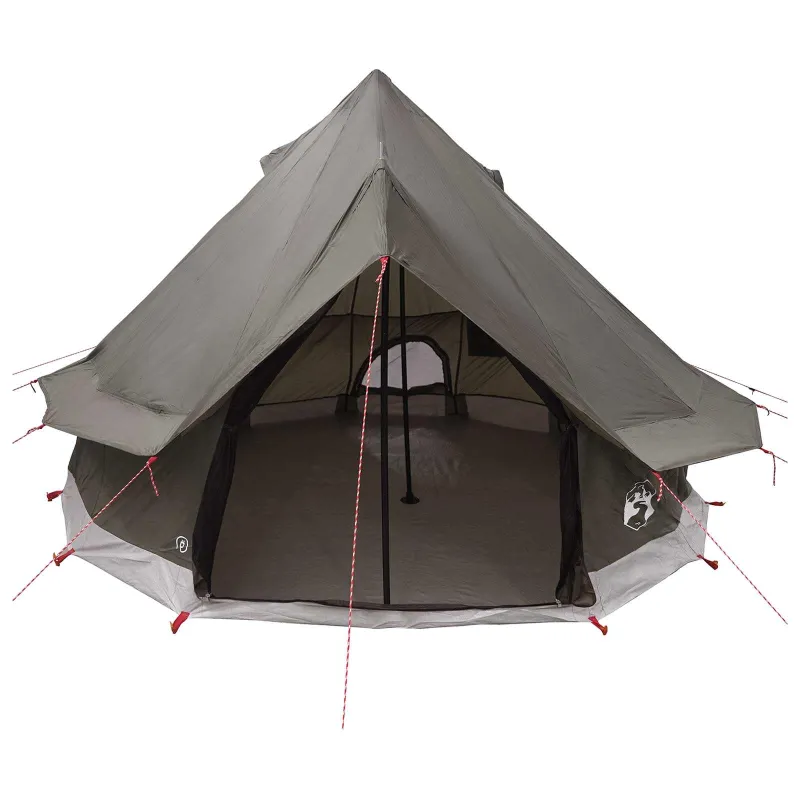 Tipi palapinė Ruda Pilka 250 x 250 cm Poliesteris ir plienas