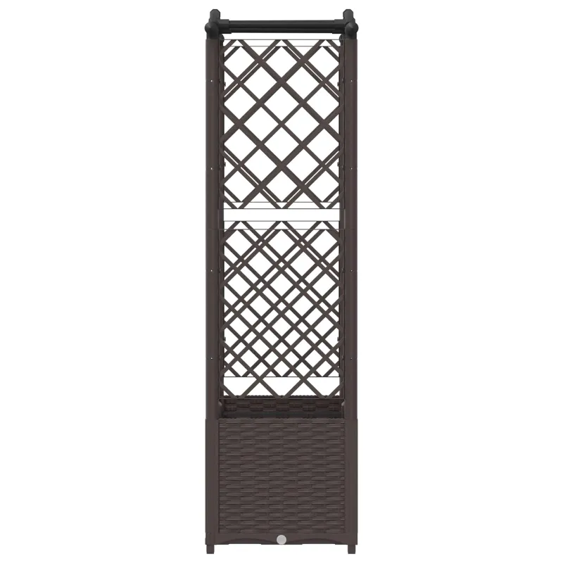 Pakeltas lovas su trelėmis ir stogu Ruda 125 x 40 x 138 cm PP
