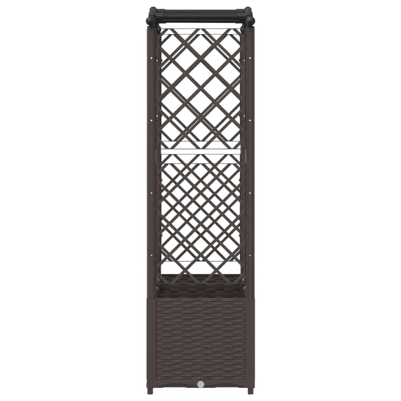 Pakeltas lovas su trelėmis ir stogu Ruda 164 x 40 x 142 cm PP
