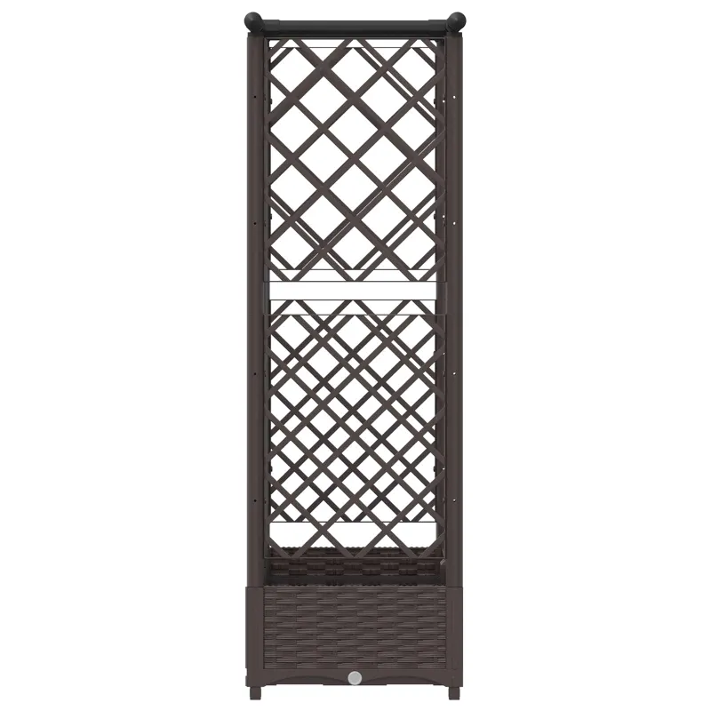 Pakeltas lovas su trelėmis ir stogu Ruda 124 x 40 x 123 cm PP