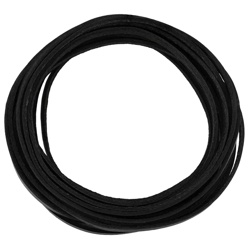 Odinis diržas Juoda 500 x 0,6 cm Oda