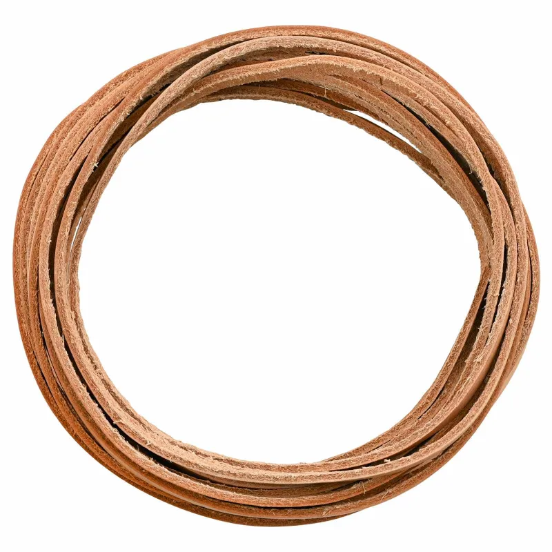 Odinis diržas Šviesiai rudas 1000 x 0,8 cm Oda