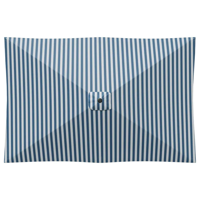 Sodų skėtis su baze 200 x 300 cm Poliesteris Stačiakampio