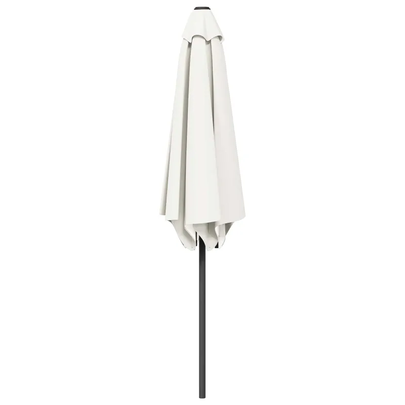 Sodų skėtis su baze 270 x 270 cm Poliesteris Stačiakampio