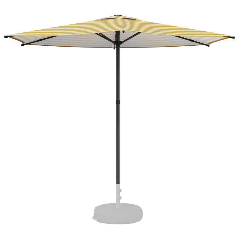 Sodų skėtis su baze 270 x 270 cm Poliesteris Stačiakampio
