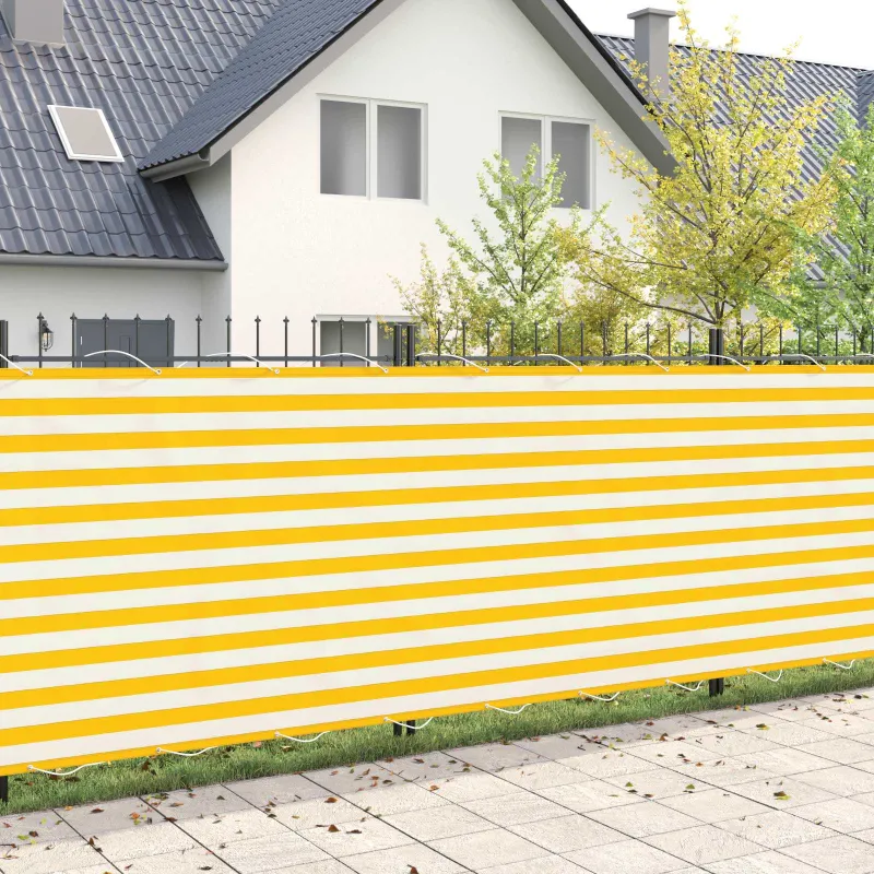 Balkono privatumo ekranas 200 x 400 cm Audinys su PU danga