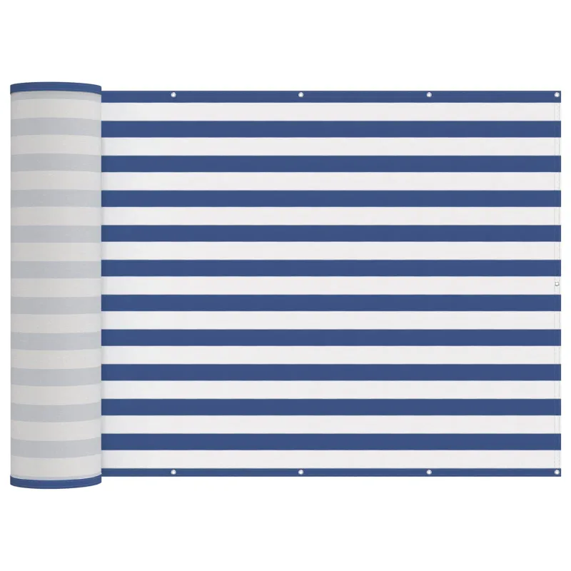 Balkono privatumo ekranas 150 x 600 cm Audinys su PU danga