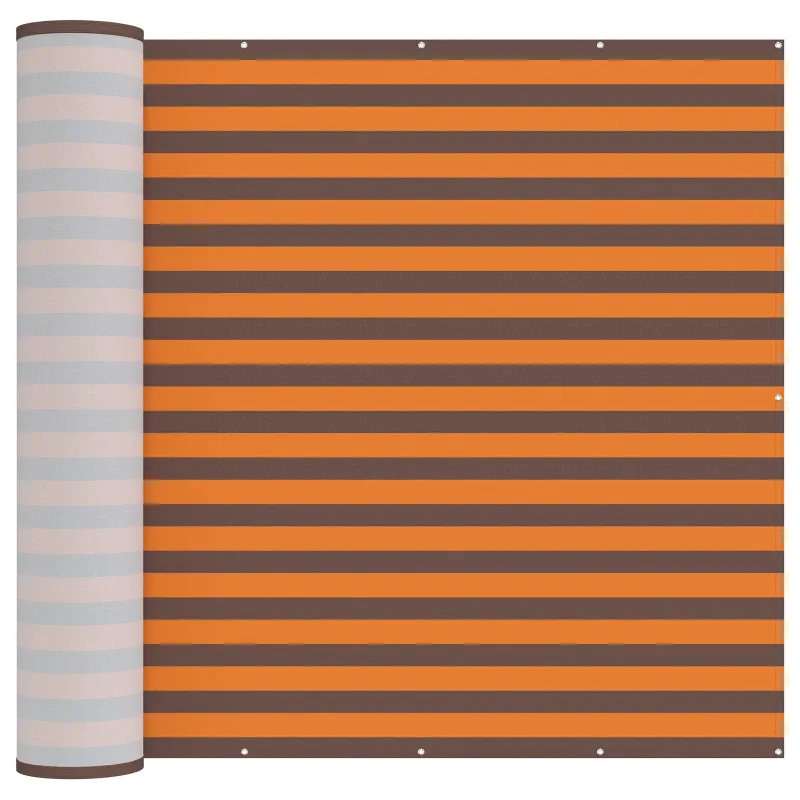 Balkono privatumo ekranas 180 x 800 cm Audinys su PU danga