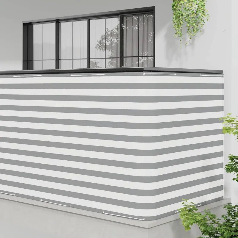 Balkono privatumo ekranas 150 x 200 cm Audinys su PU danga