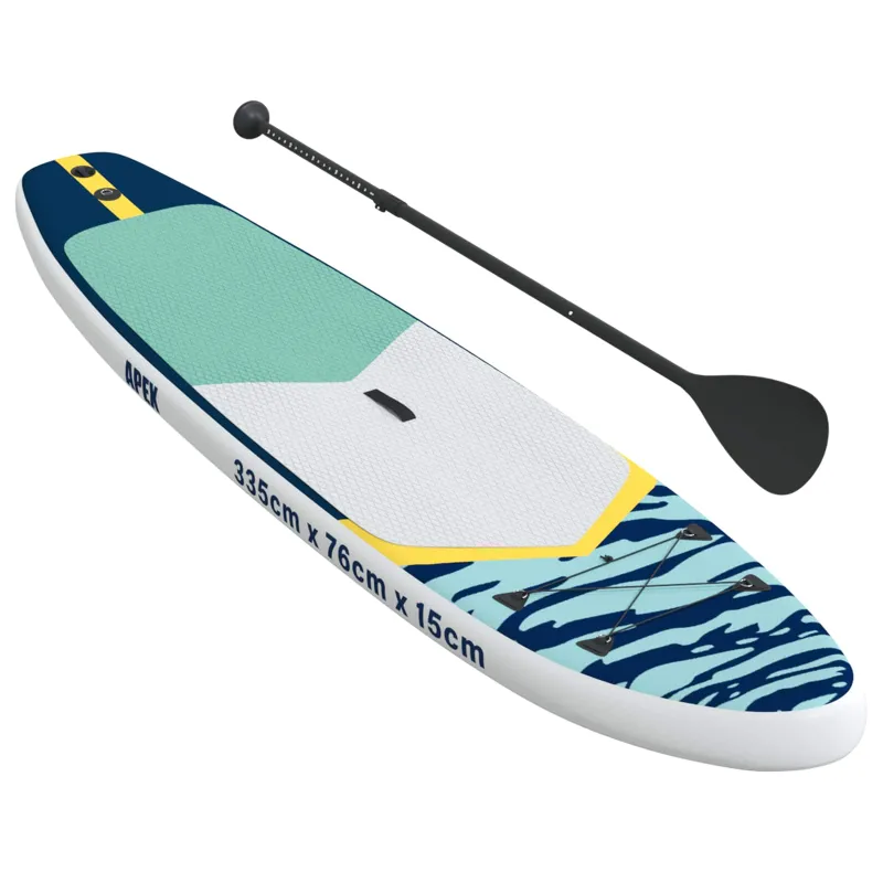 Išpūstas Stand Up Paddle Board APEX 335 x 76 x 15 cm Mėlyna