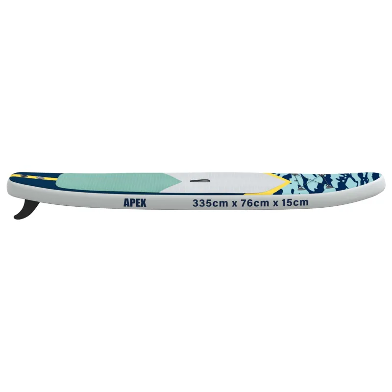 Išpūstas Stand Up Paddle Board APEX 335 x 76 x 15 cm Mėlyna