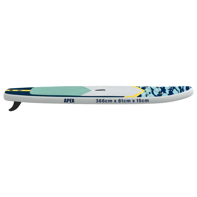 Išpūstas Stand Up Paddle Board APEX 366 x 81 x 15 cm Mėlyna