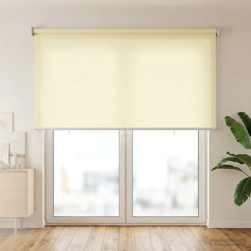 Lauko ritininė žaliuzė UV apsaugai Kreminė 100 x 230 cm