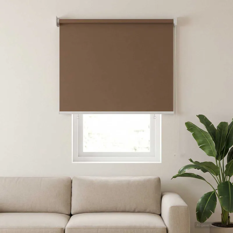 Lauko ritininė žaliuzė UV apsaugai Taupe 100 x 140 cm