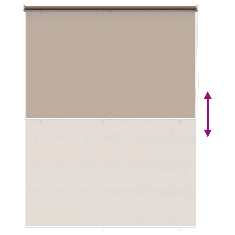 Lauko ritininė žaliuzė UV apsaugai Taupe 200 x 140 cm