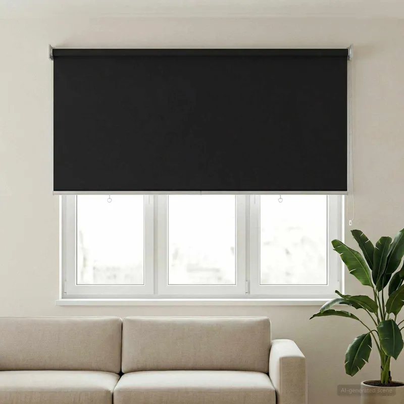 Lauko ritininė žaliuzė UV apsaugai Antracito 120 x 140 cm
