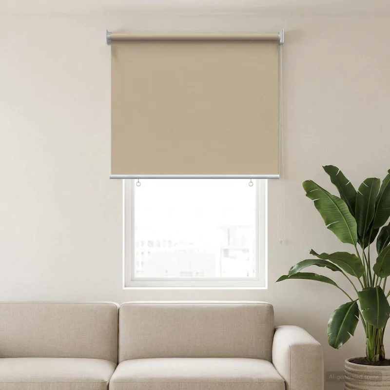 Lauko ritininė žaliuzė UV apsaugai Smėlio 60 x 140 cm
