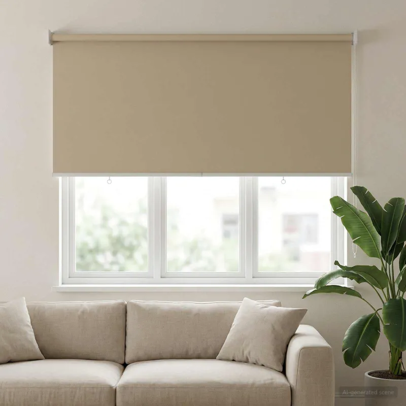 Lauko ritininė žaliuzė UV apsaugai Smėlio 140 x 140 cm