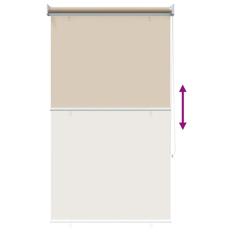 Lauko ritininė žaliuzė UV apsaugai Smėlio 80 x 230 cm
