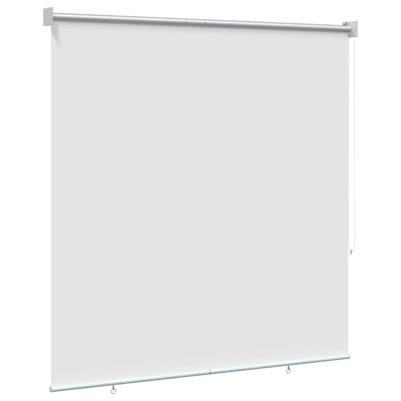Lauko ritininė žaliuzė UV apsaugai Balta 140 x 140 cm