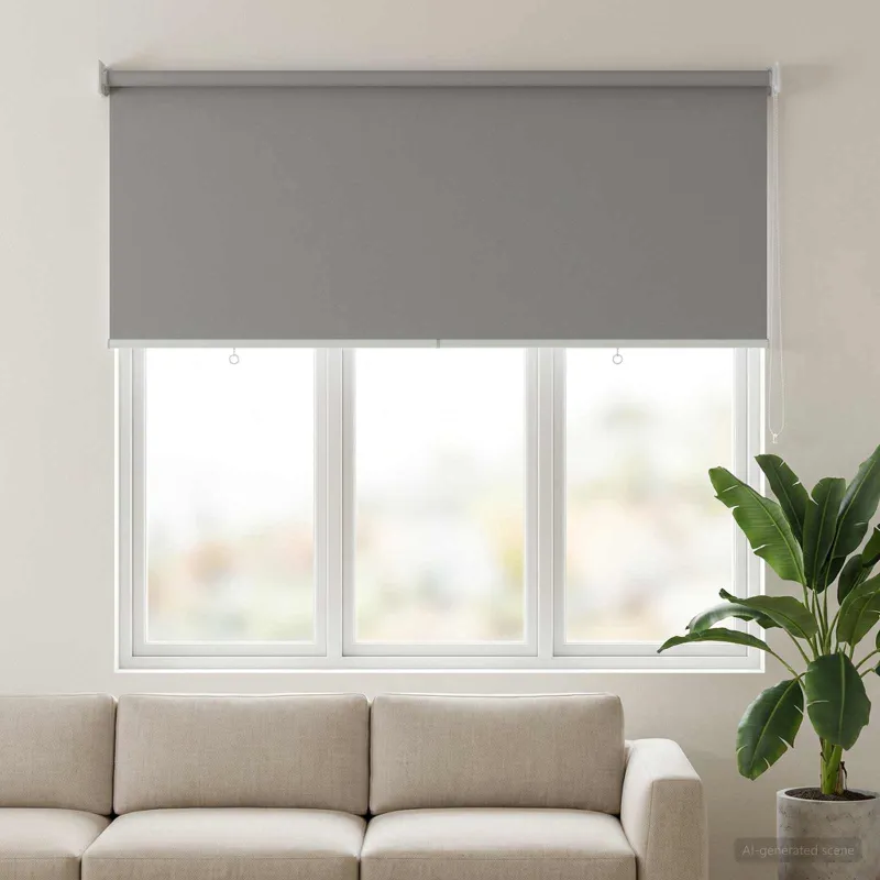 Lauko ritininė žaliuzė UV apsaugai Šviesiai pilka 140 x 140 cm