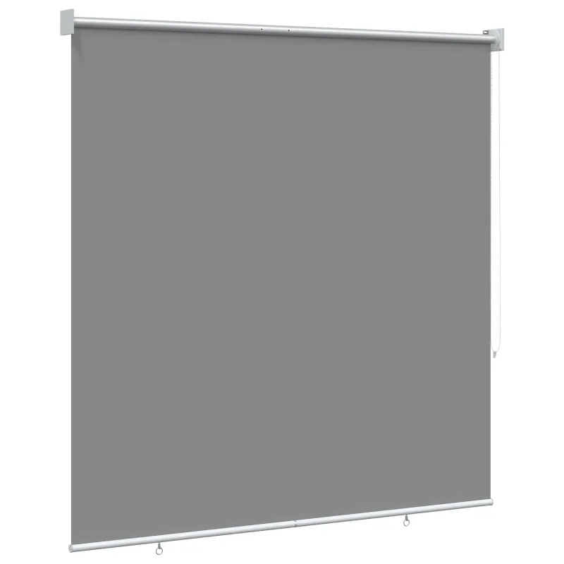 Lauko ritininė žaliuzė UV apsaugai Šviesiai pilka 140 x 140 cm