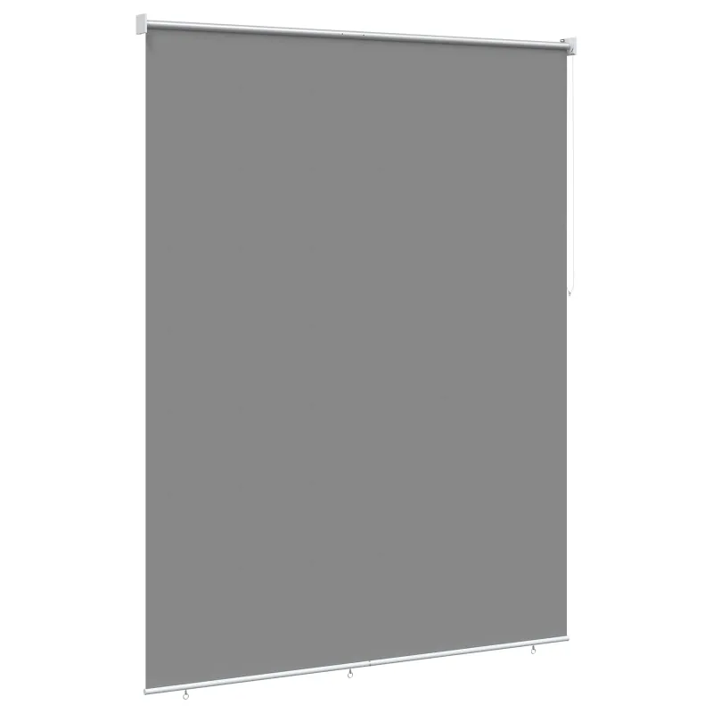 Lauko ritininė žaliuzė UV apsaugai Šviesiai pilka 160 x 140 cm