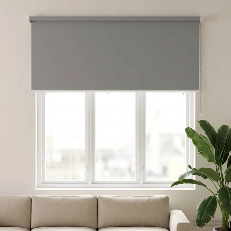 Lauko ritininė žaliuzė UV apsaugai Šviesiai pilka 180 x 140 cm