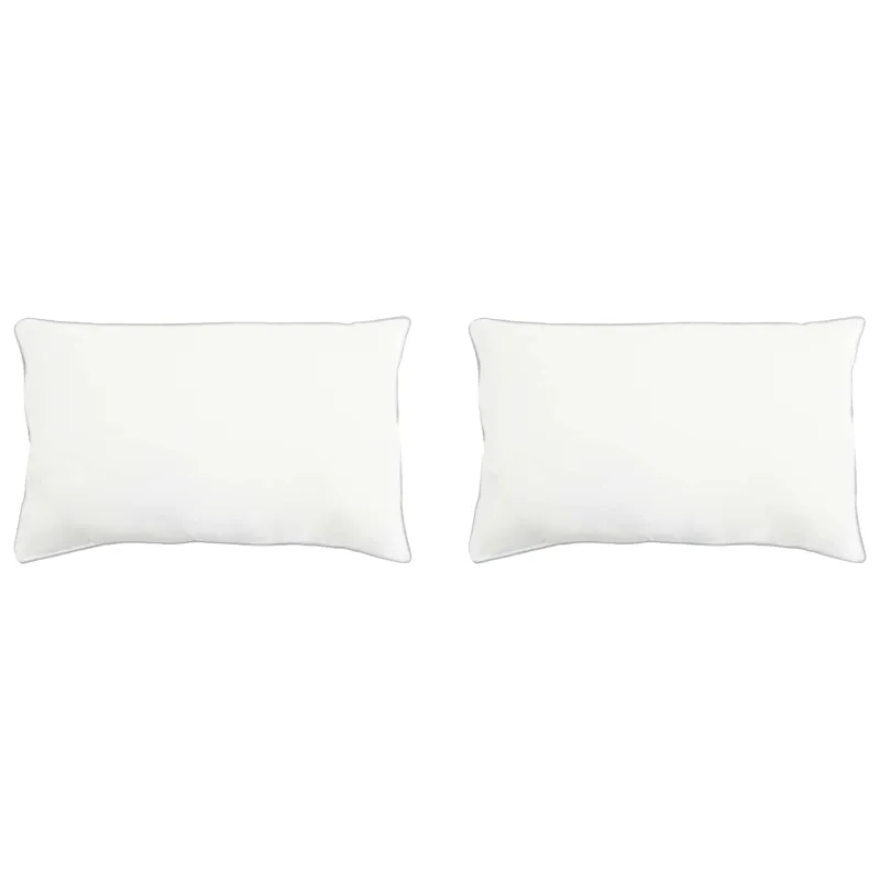 Pagalvė 2 pcs Balta 50 x 70 cm Bambuko pluoštas