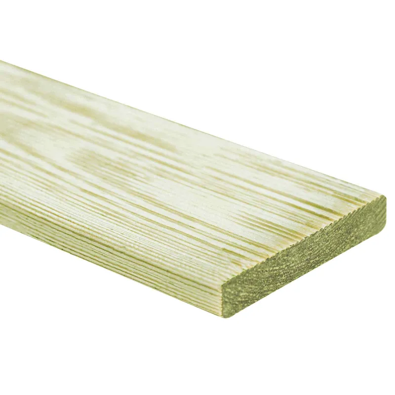 Terasos lenta 12 pcs Žalia impregnuota 1,44 m²