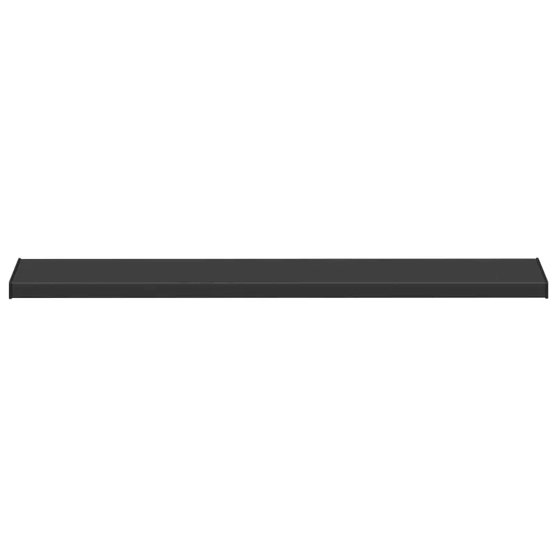 Langų palangė Juoda su medžio raštu 160 x 20 x 4,5 cm PVC