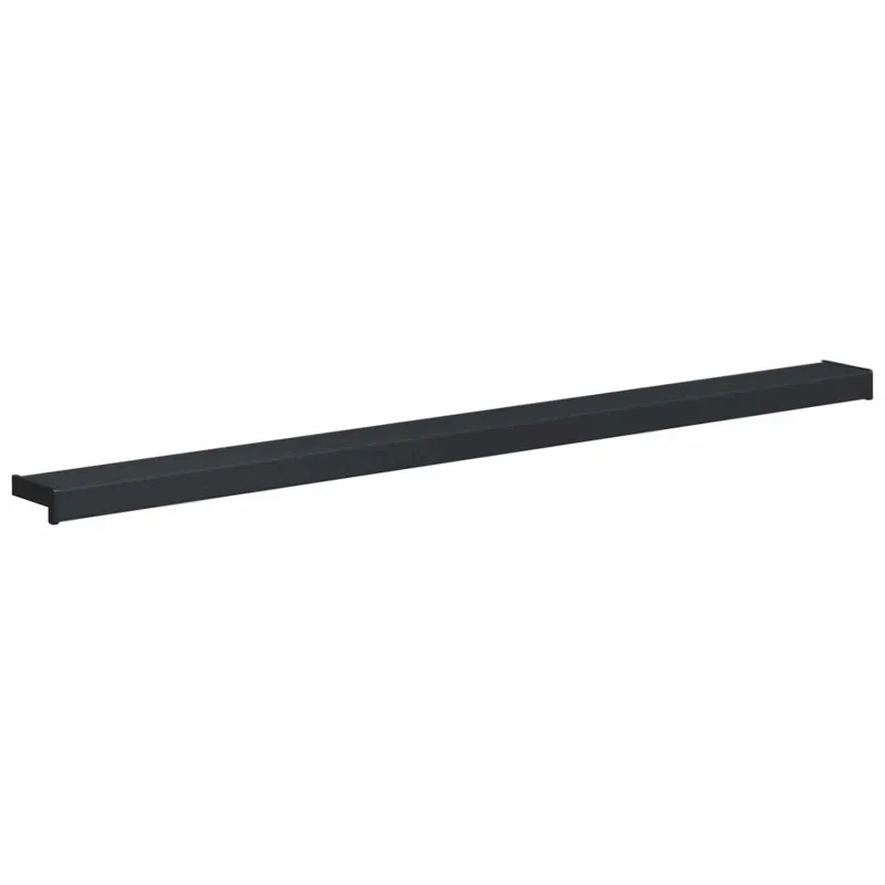 Langų palangė Antracitas su medžio raštu 160 x 15 x 4,5 cm PVC