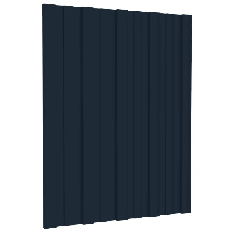 Stogo plokštė 36 pcs Antracito 60 x 45 cm Galvanizuotas plienas