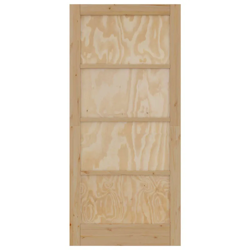 Vidaus durys Natūrali 93 x 202 cm fanera