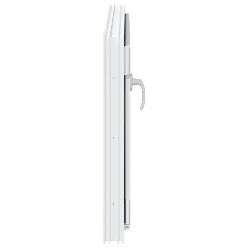 Požeminio lango RISOR 90 x 70 cm PVC ir stiklas Balta
