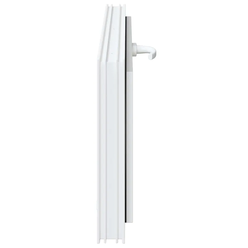 Požeminio lango RISOR 100 x 40 cm PVC ir stiklas Balta