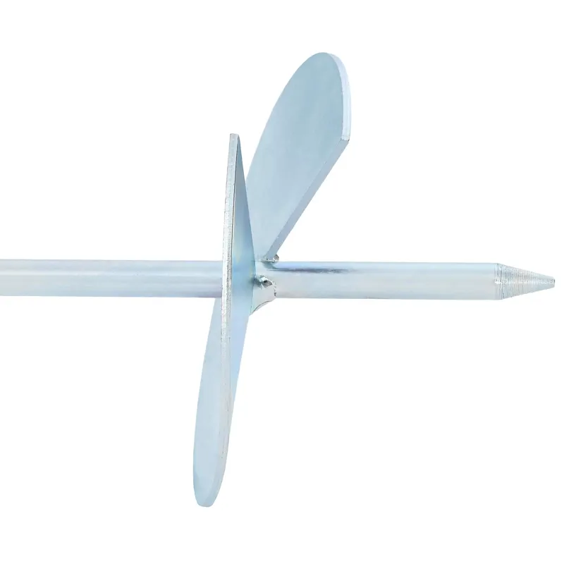 Žemės inkaras 2 pcs Sidabrinė Ø10 x 30 cm Cinkuotas metalas