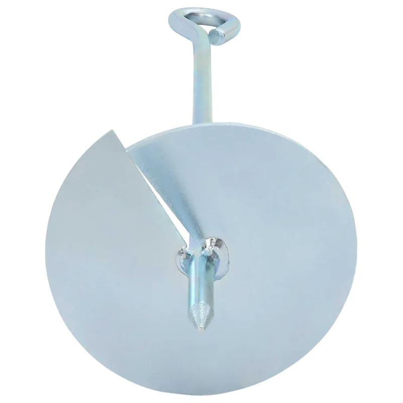 Žemės inkaras 4 pcs Sidabrinė Ø10 x 40 cm Cinkuotas metalas