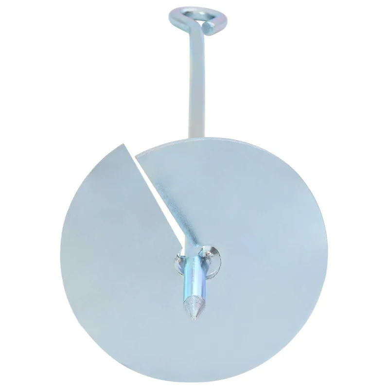 Žemės inkaras 6 pcs Sidabrinė Ø10 x 50 cm Cinkuotas metalas