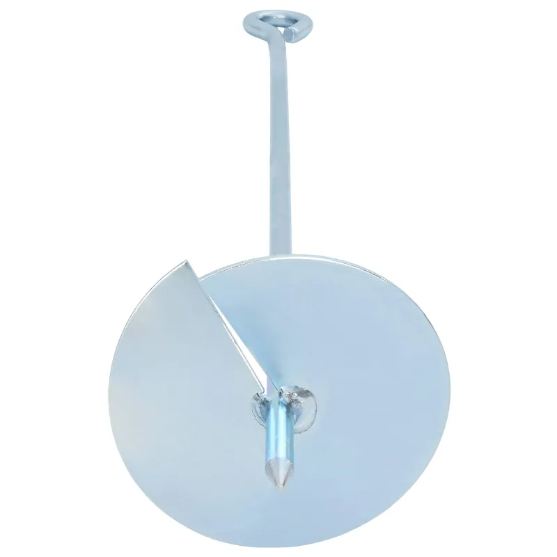 Žemės inkaras 2 pcs Sidabrinė Ø10 x 60 cm Cinkuotas metalas