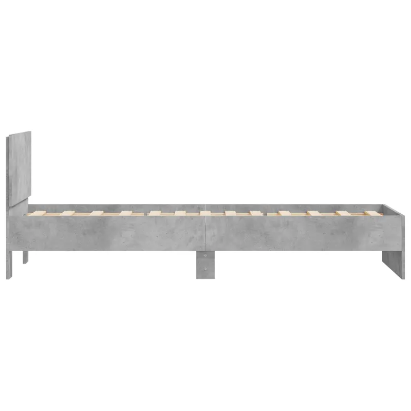 Lovos Rėmas su Galvūgaliu Betono pilka 80 x 200 cm