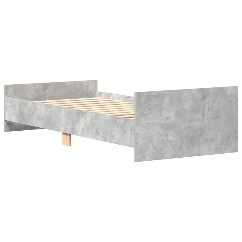 Lovos Rėmas su Galvūgaliu Betono pilka 80 x 200 cm