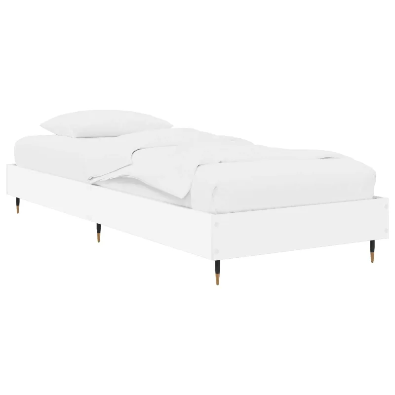 Lovos rėmas Balta 80 x 200 cm Apdirbta mediena
