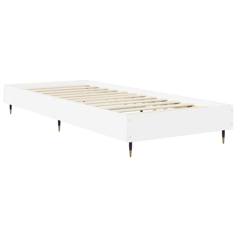 Lovos rėmas Balta 80 x 200 cm Apdirbta mediena